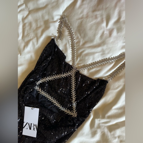 Zara Sequin Mini dress Limited Edition - Picture 12 of 14